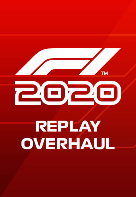 Cover of F1 2020 replay overhaul portfolio item.